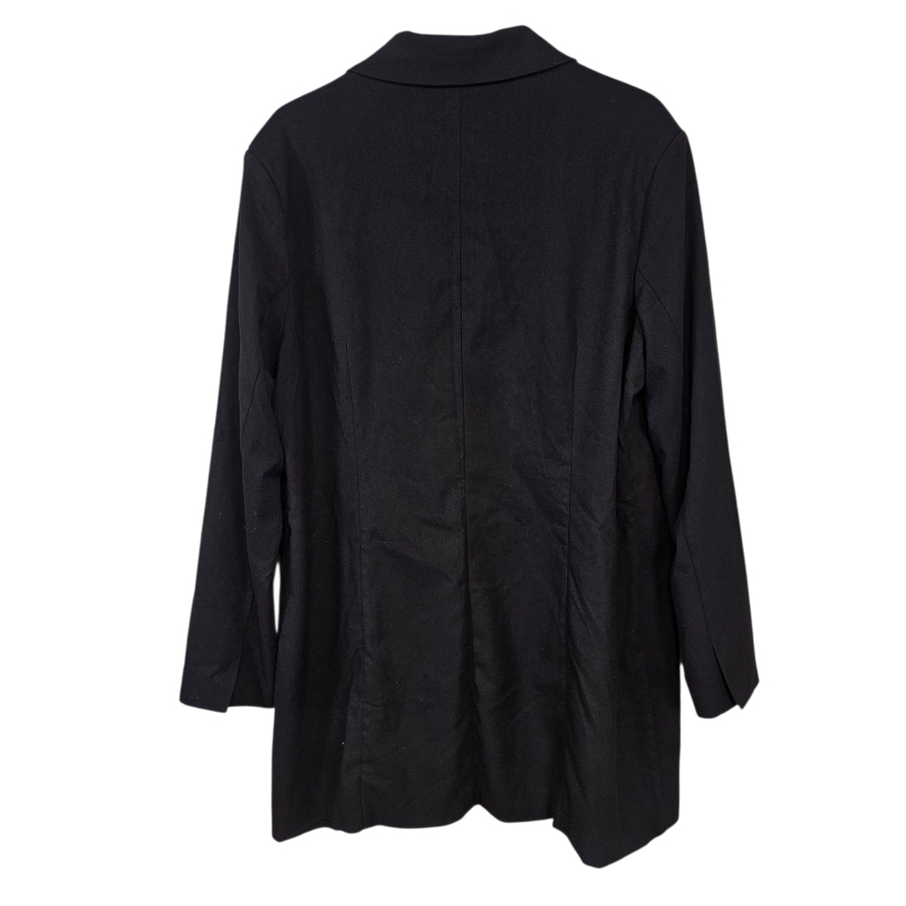 Abercrombie & Fitch Oversized Blazor Mini Jacket Dress Business Button Down - Picture 3 of 8